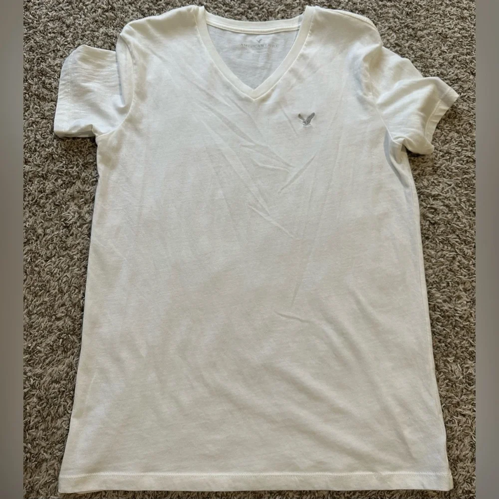 American Eagle Outfitters Women's White Tee | Size XS - Picture 2 of 5